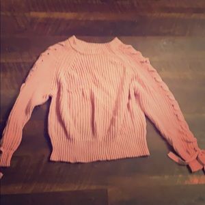 Pink sweater
